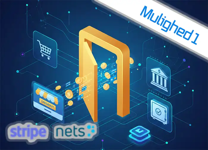 Husk at vælge betalingsgateway - Stripe.com , nets.dk